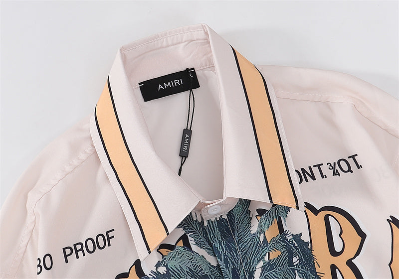 SOLLSALE-AMIRI silk shirt