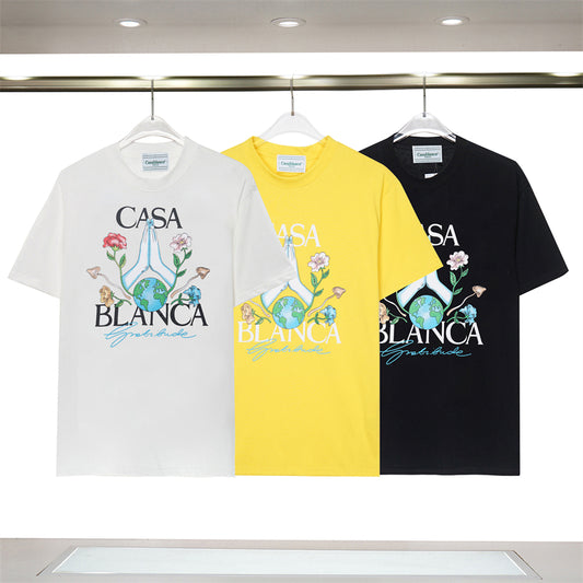 SOLLSALE-Casablanca fashion T-shirt