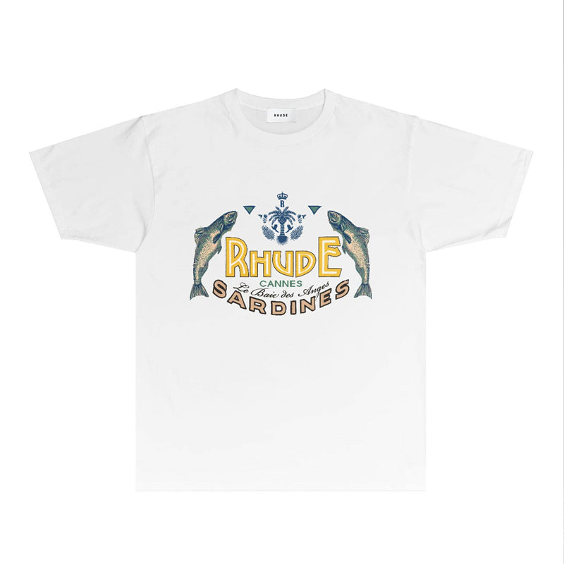 SOLLSALE-RHUDE fashion T-shirt