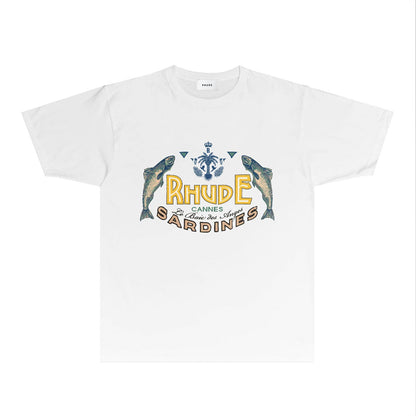 SOLLSALE-RHUDE fashion T-shirt