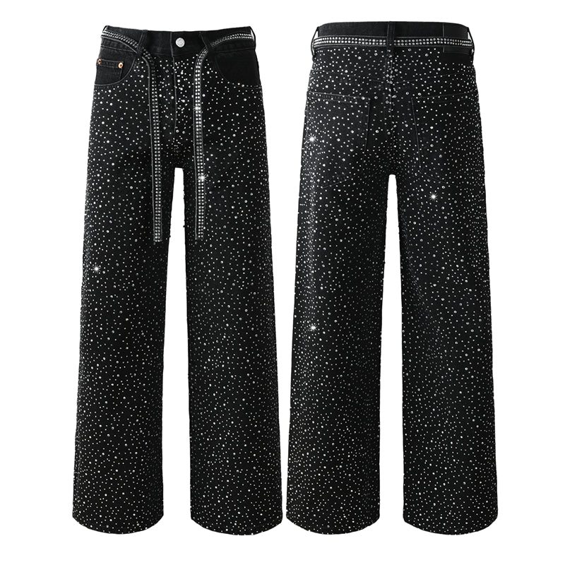 SOLLSALE-PURPLE  Fashion Jeans 9128
