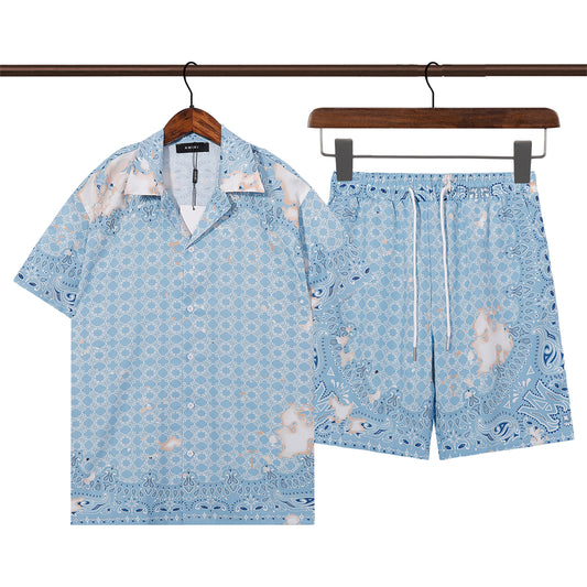 SOLLSALE-AMIRI silk shirt