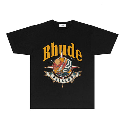 SOLLSALE-RHUDE fashion T-shirt