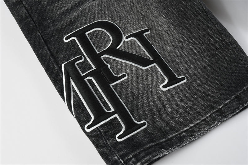 SOLLSALE-AMIRI  Fashion Denim shorts 6004