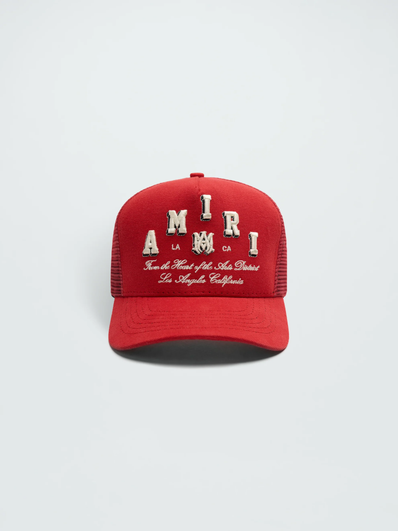 SOLLSALE-AMIRI trucker hat