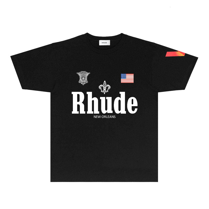 SOLLSALE-RHUDE fashion T-shirt