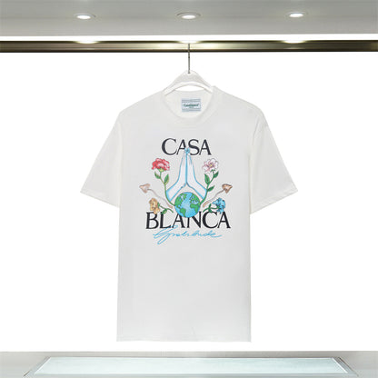 SOLLSALE-Casablanca fashion T-shirt