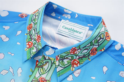 SOLLSALE-Casablanca silk shirt