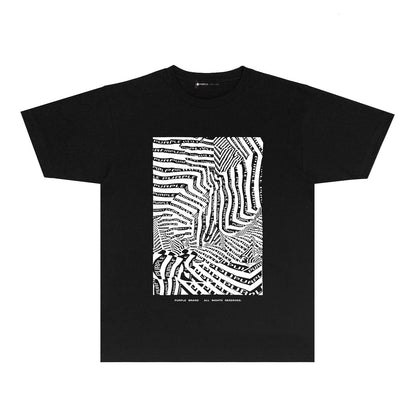 SOLLSALE-PURPLE  fashion T-shirt