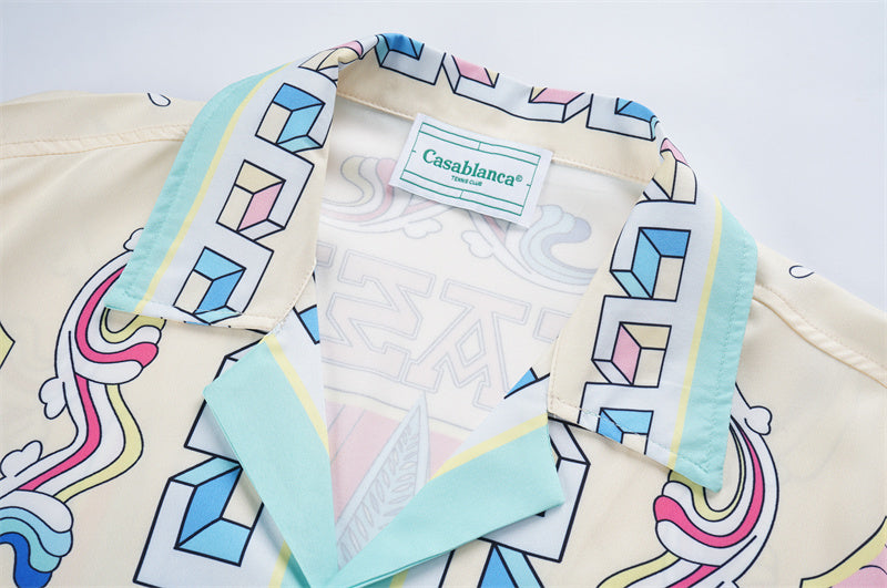 SOLLSALE-Casablanca silk shirt