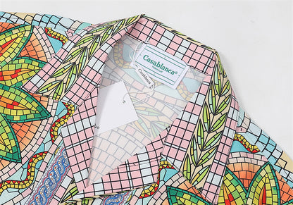 SOLLSALE-Casablanca silk shirt