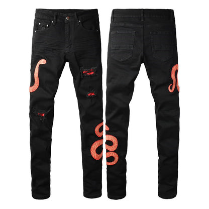 SOLLSALE-AMIRI  Fashion Jeans 8809