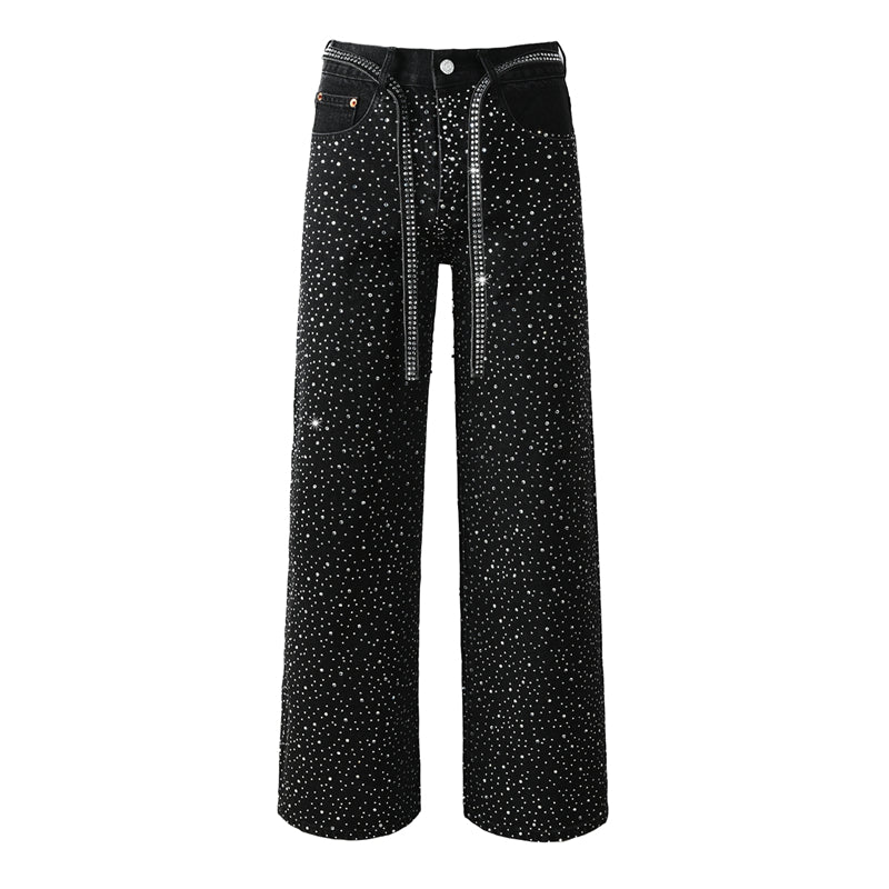SOLLSALE-PURPLE  Fashion Jeans 9128
