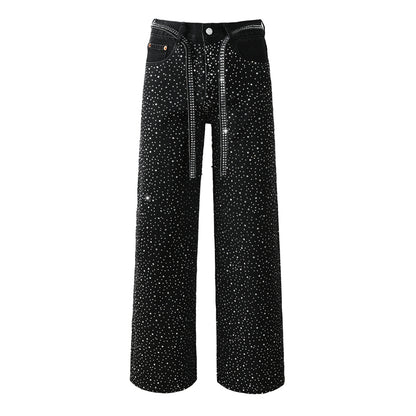 SOLLSALE-PURPLE  Fashion Jeans 9128
