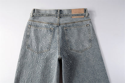 SOLLSALE-PURPLE  Fashion Jeans 9133
