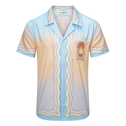 SOLLSALE-Casablanca silk shirt