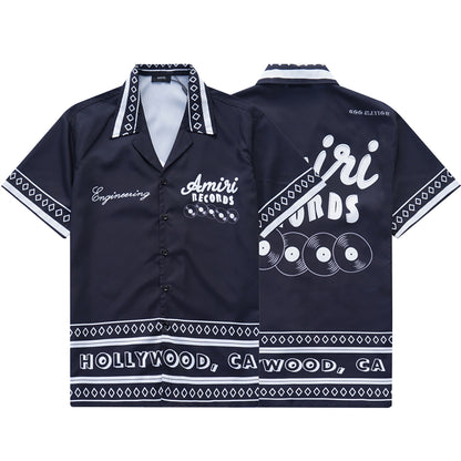 SOLLSALE-AMIRI silk shirt