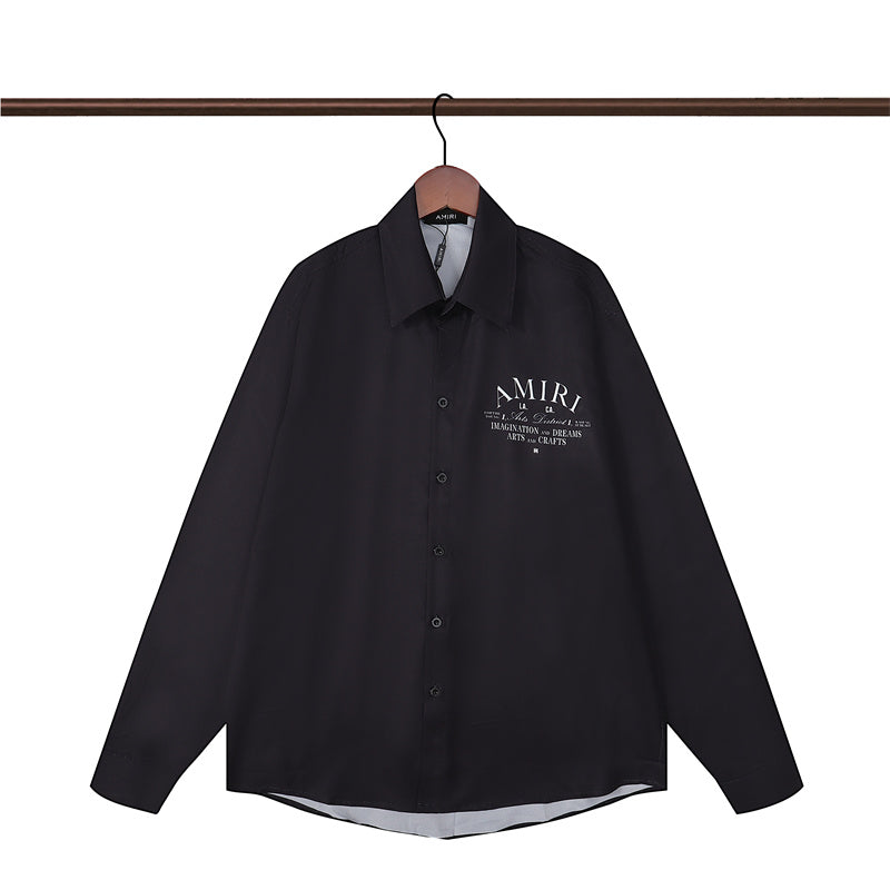 SOLLSALE-AMIRI silk shirt