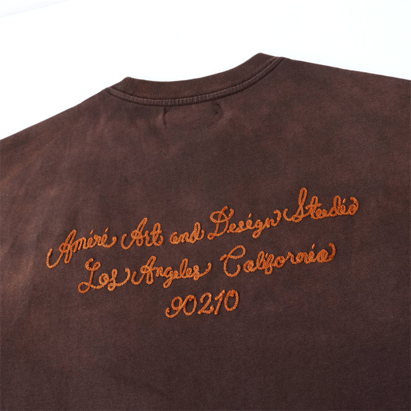SOLLSALE-AMIRI fashion T-shirt
