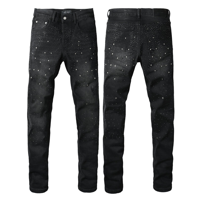 SOLLSALE-PURPLE  Fashion Jeans 9130