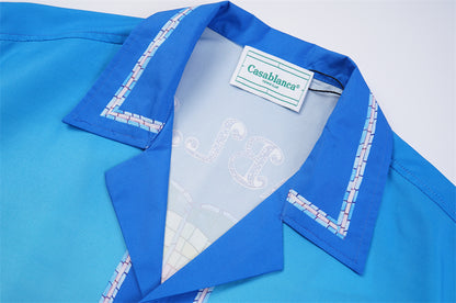 SOLLSALE-Casablanca silk shirt