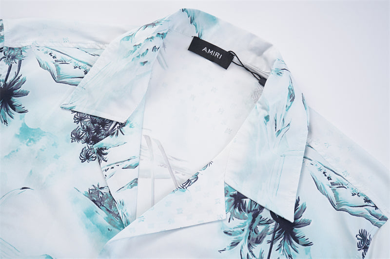 SOLLSALE-AMIRI silk shirt