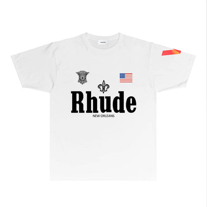 SOLLSALE-RHUDE fashion T-shirt