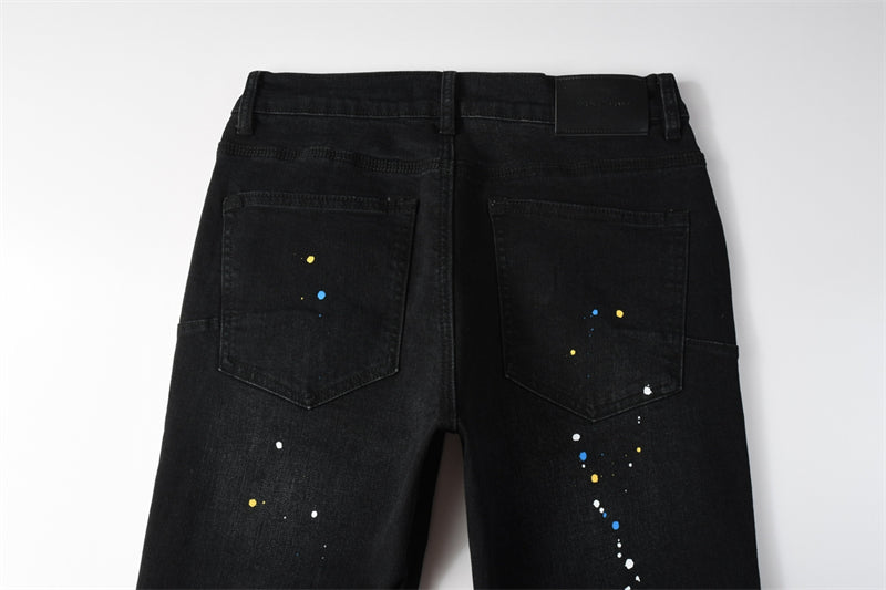 SOLLSALE-PURPLE  Fashion Jeans 9121