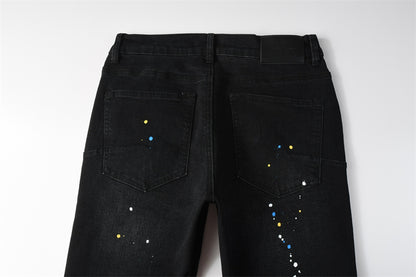 SOLLSALE-PURPLE  Fashion Jeans 9121