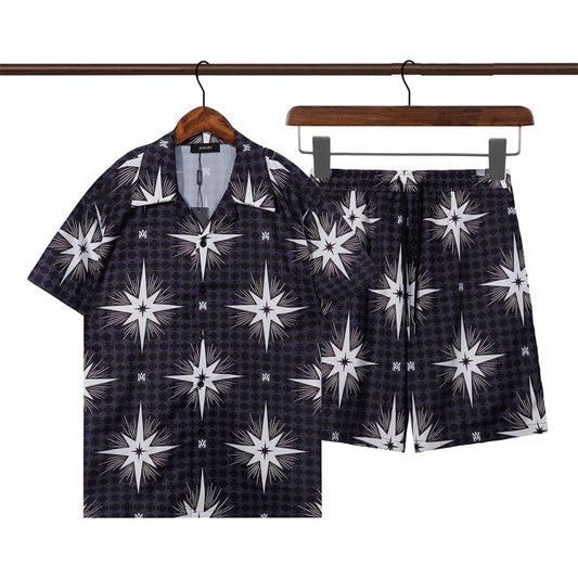 SOLLSALE-AMIRI silk shirt