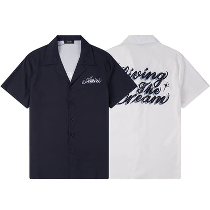 SOLLSALE-AMIRI silk shirt