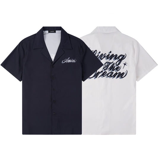 SOLLSALE-AMIRI silk shirt