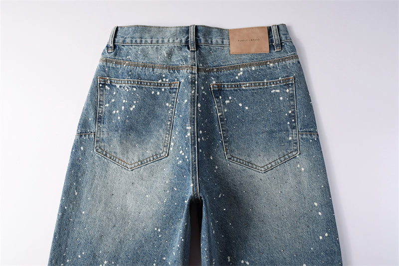 SOLLSALE-PURPLE  Fashion Jeans 9126