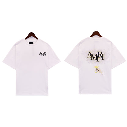 SOLLSALE-AMIRI  fashion T-shirt