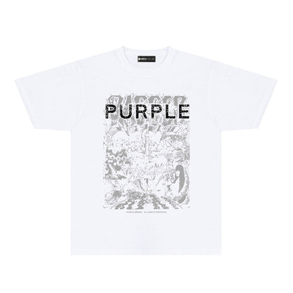 SOLLSALE-PURPLE  fashion T-shirt