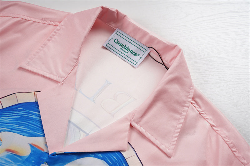 SOLLSALE-Casablanca silk shirt