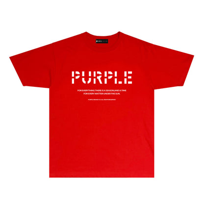 SOLLSALE-PURPLE  fashion T-shirt