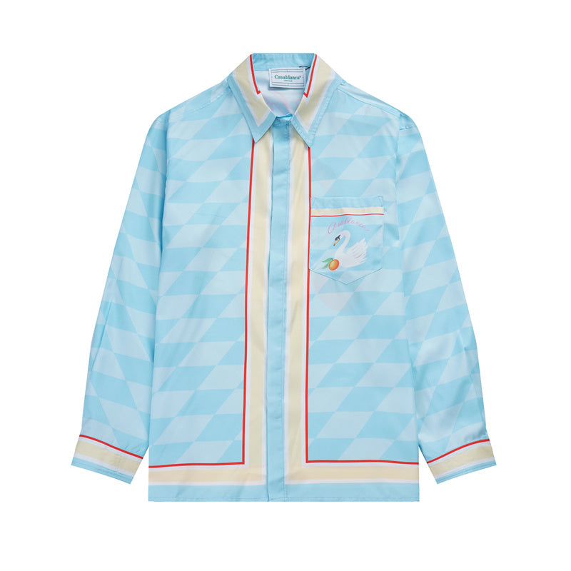 SOLLSALE-Casablanca silk shirt