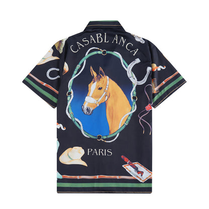SOLLSALE-Casablanca silk shirt