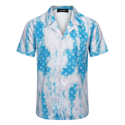 SOLLSALE-AMIRI silk shirt