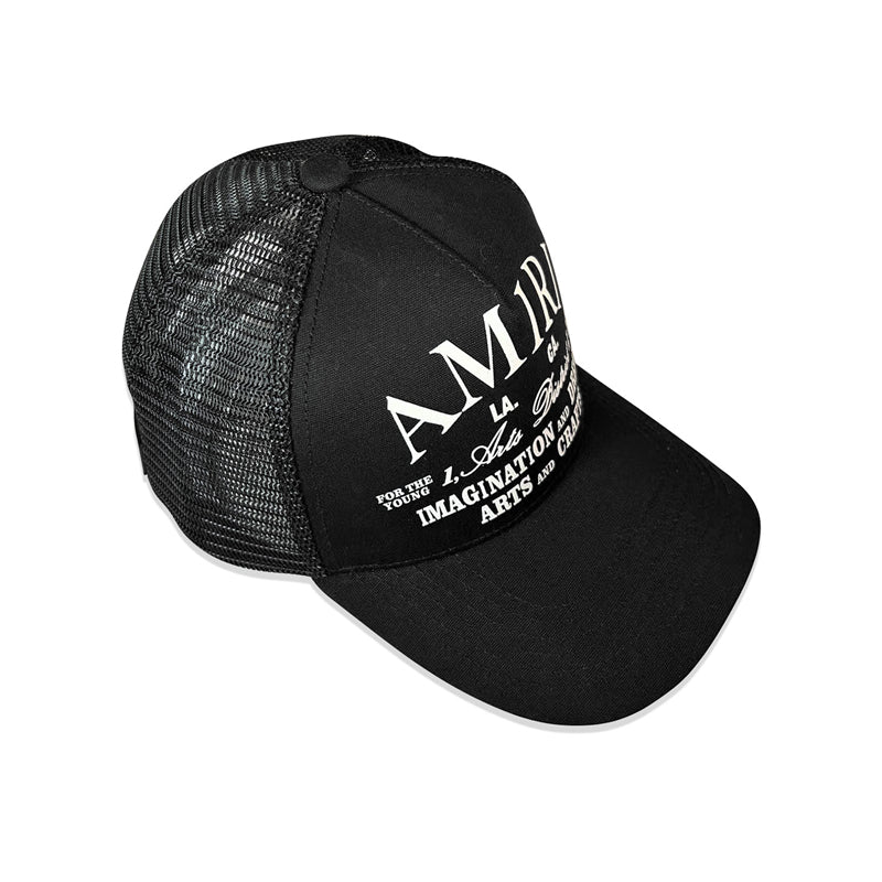 SOLLSALE-AMIRI trucker hat