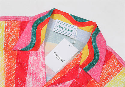 SOLLSALE-Casablanca silk shirt