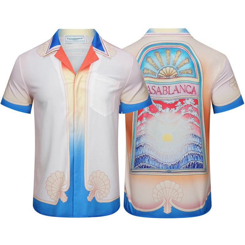 SOLLSALE-Casablanca silk shirt