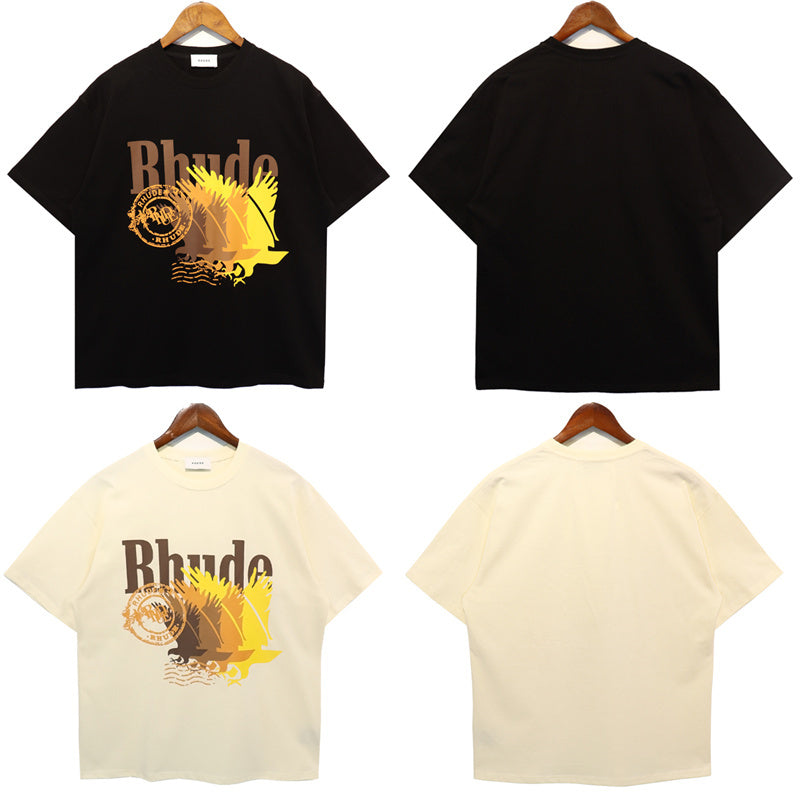 SOLLSALE-RHUDE fashion T-shirt