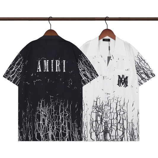 SOLLSALE-AMIRI silk shirt