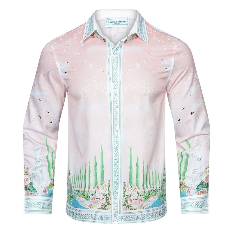 SOLLSALE-Casablanca silk shirt