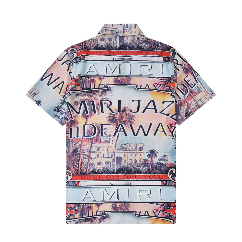 SOLLSALE-AMIRI silk shirt