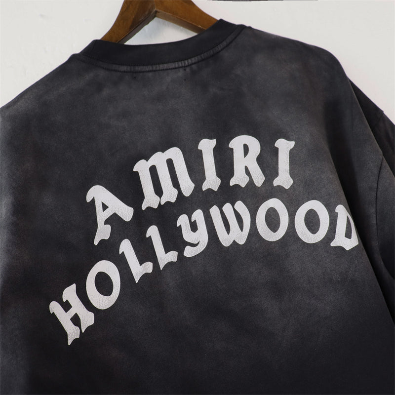 SOLLSALE-AMIRI fashion T-shirt
