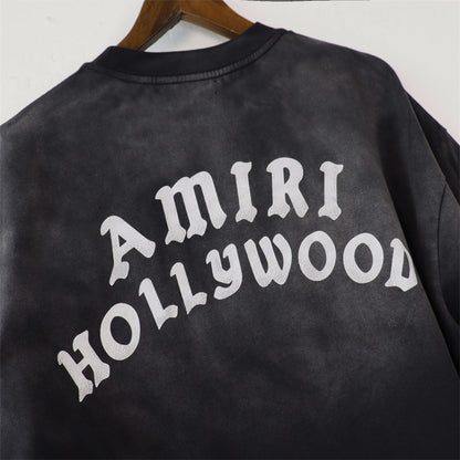 SOLLSALE-AMIRI fashion T-shirt
