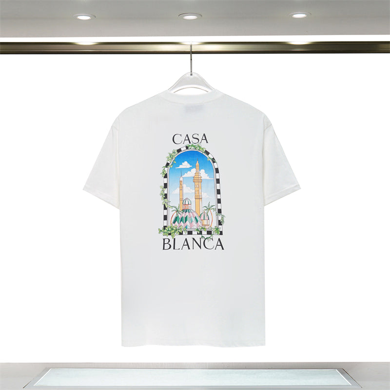 SOLLSALE-Casablanca fashion T-shirt